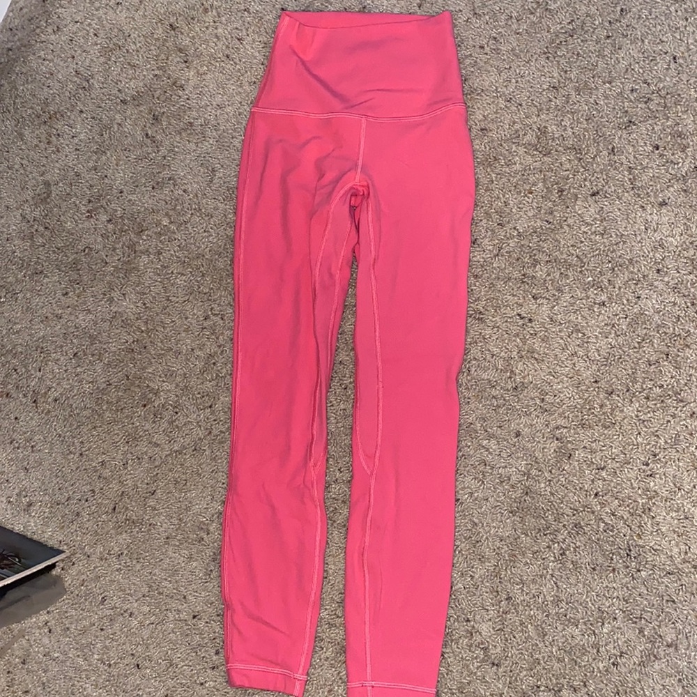 Lululemon Align Leggings. Pink. Perfect Condition, Size 0. Rare color.